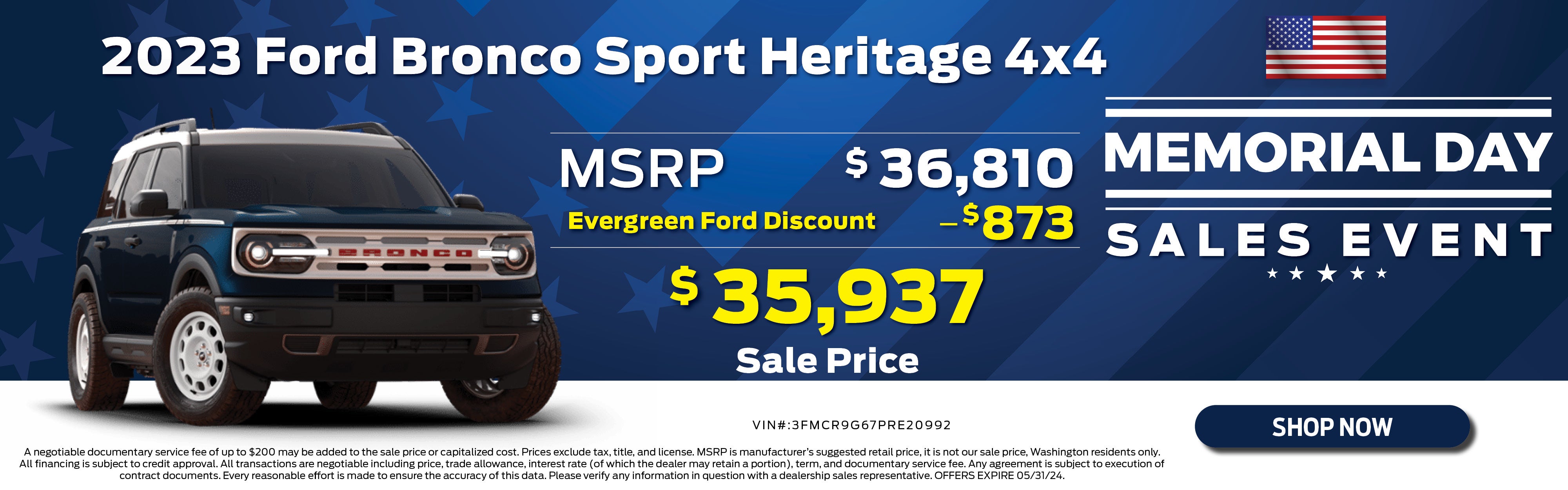 2023 Bronco Sport Heritage 4x4